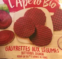 Gaufrettes aux legumes