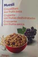 Muesli Croustillants aus fruits secs