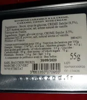 Bonbons caramel à la crème