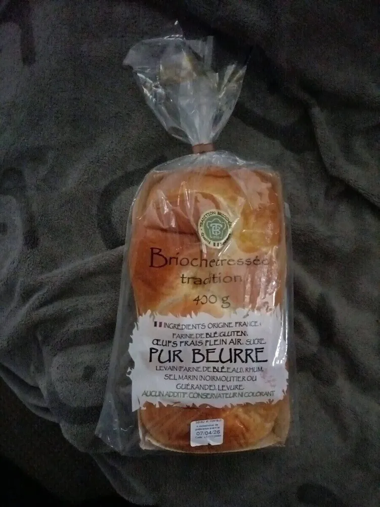 Brioche tressée tradition