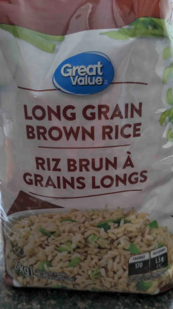 Long grain brown rice