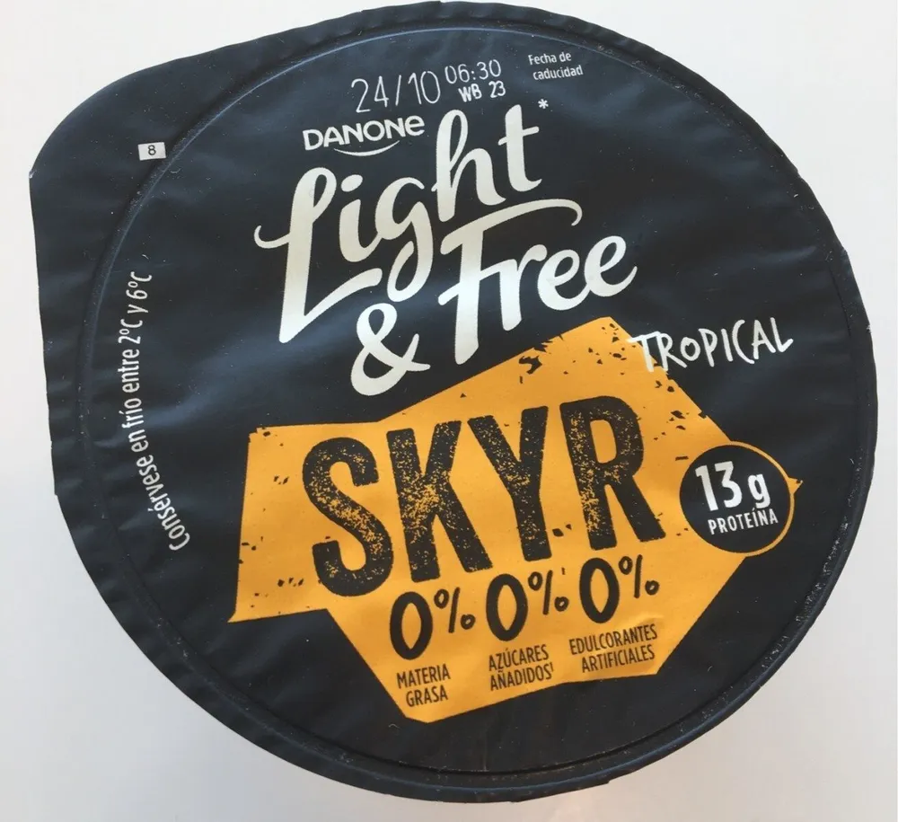 Light & Free skyr tropical