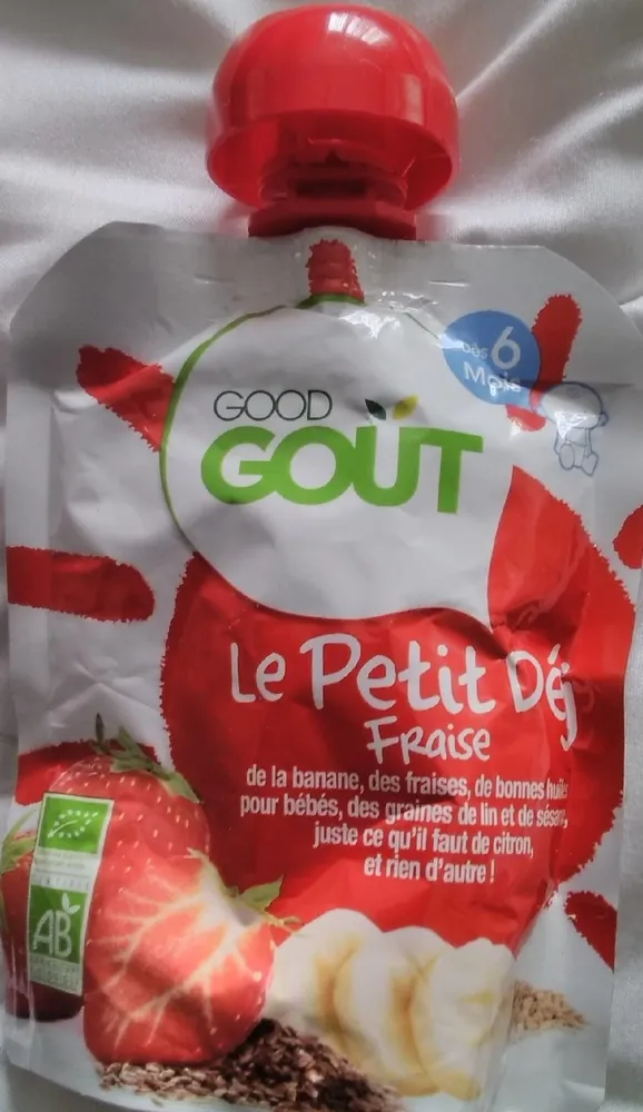Le petit déj fraise