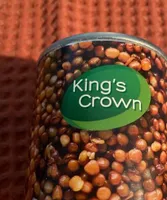 King’s crown  lentilles préparées