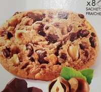 Cookies chocolat noisettes