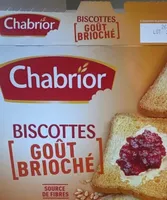 Biscotte goût brioché