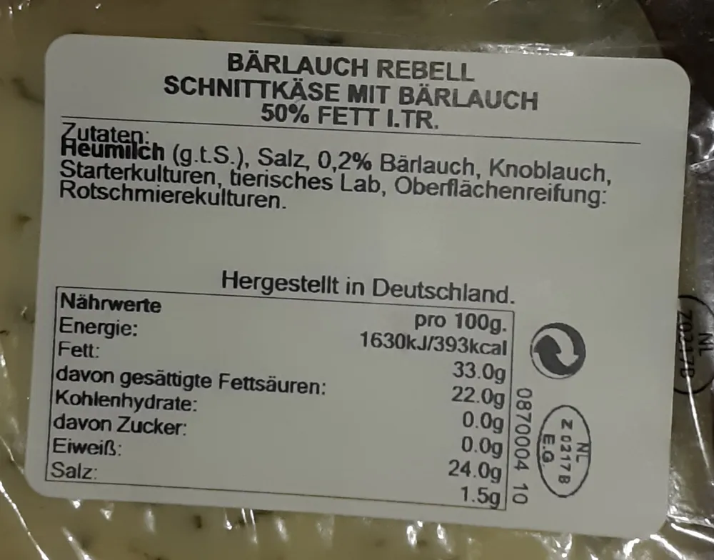 Bärlauch REBELL