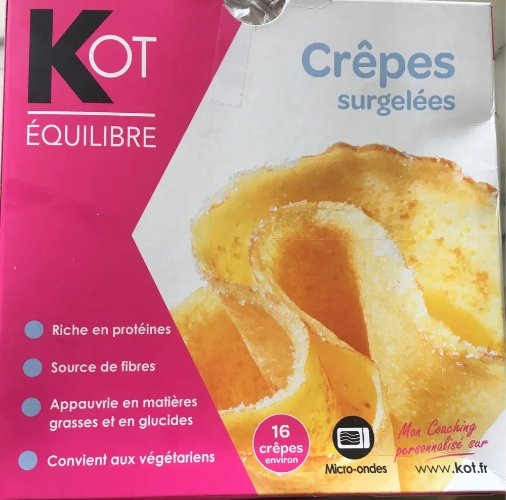 Crepes surgeles