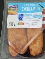 Panés au cabillaud