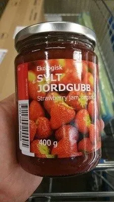 Ekologisk SYLT JORDGUBB Strawberry jam, organic