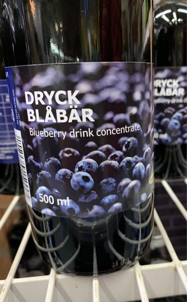 Dryck blåbär