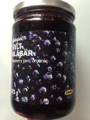 Blueberry jam, organic
