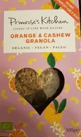 Orange & cashew granola