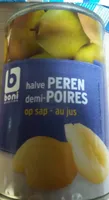 Demi-poires au jus