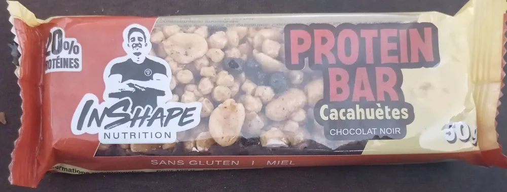 Protein bar cacahuètes