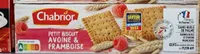 Petit biscuit avoine &framboise