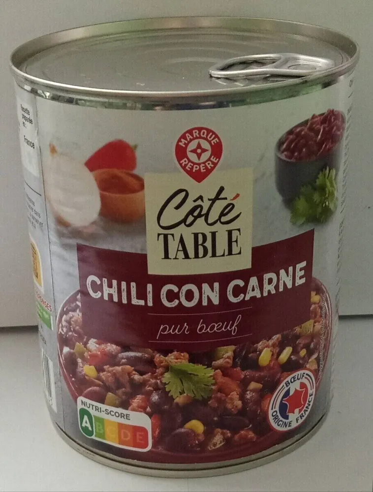 Chili con carne pur bœuf