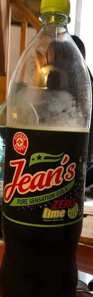 Jean's cola zero lime
