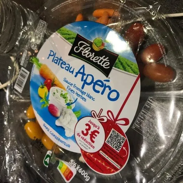 Plateau apero florette