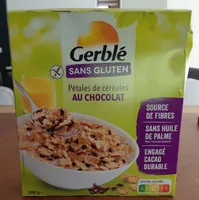 Pétales de céréales au chocolat sans gluten