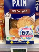 Tartines pain complet