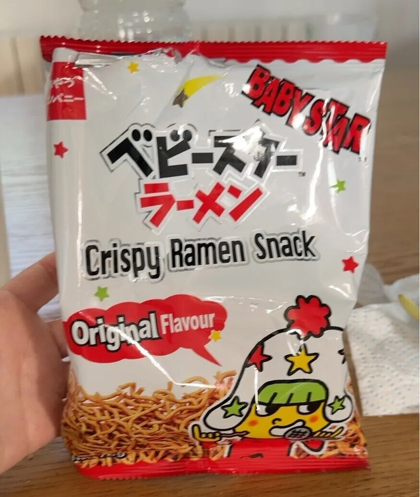 Crispy ramen snack