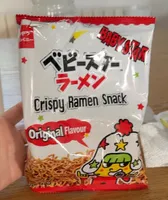 Crispy ramen snack