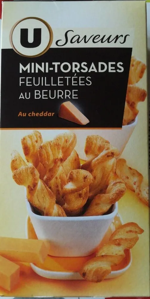 Mini-torsades feuilletés au beurre