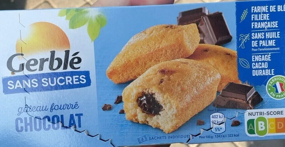 Gâteau fourré au chocolat