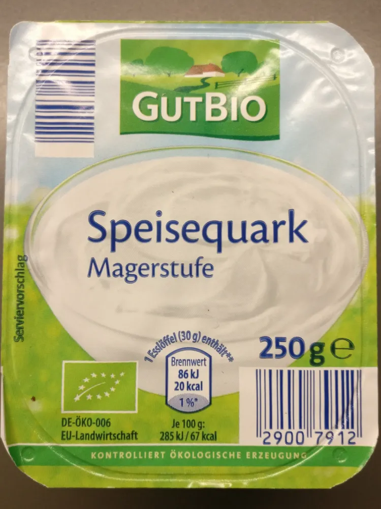 Speisequark Magerstufe