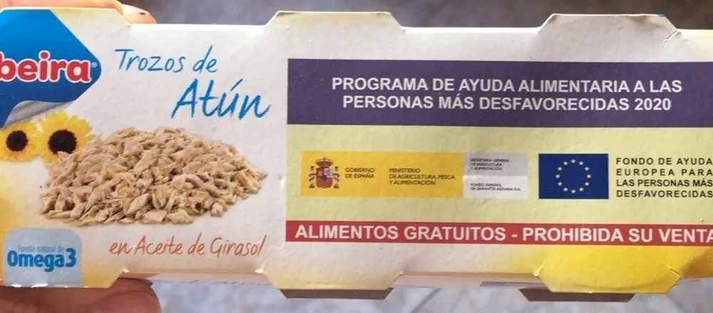 Trozos de atún