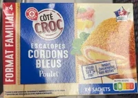 Escalopes cordons bleus