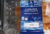 4 Breaded Fish Fillets