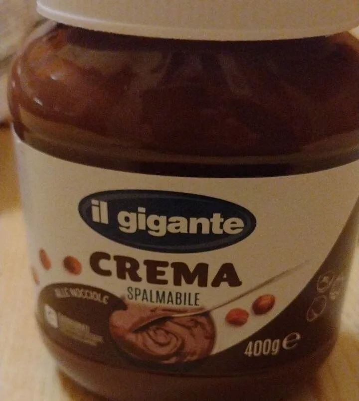 Crema spalmabile nocciole