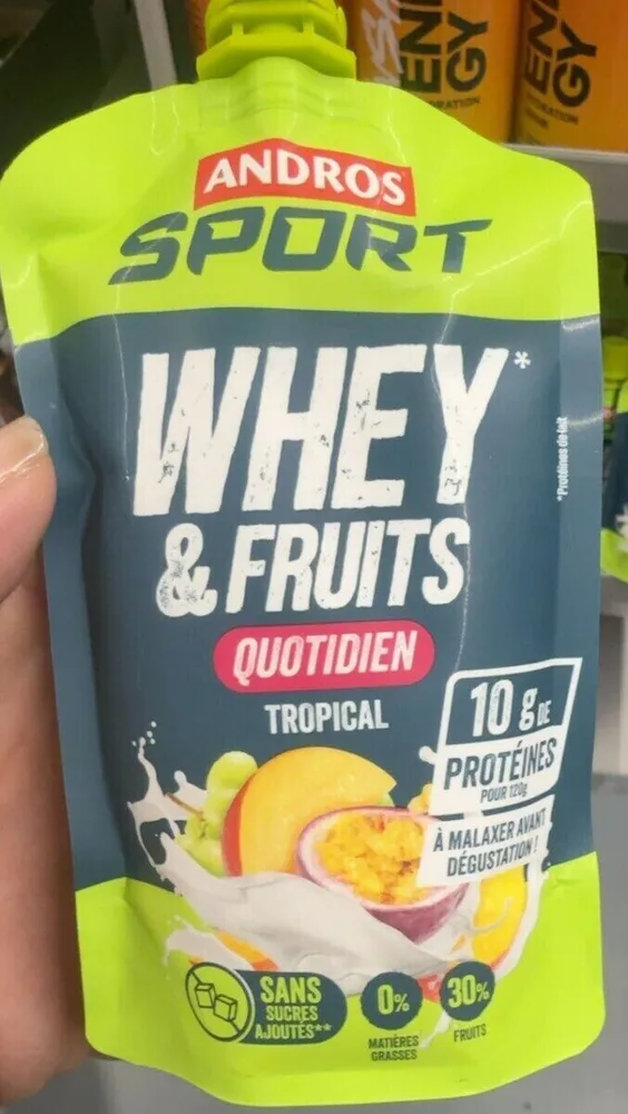 Whey&fruit quatidien