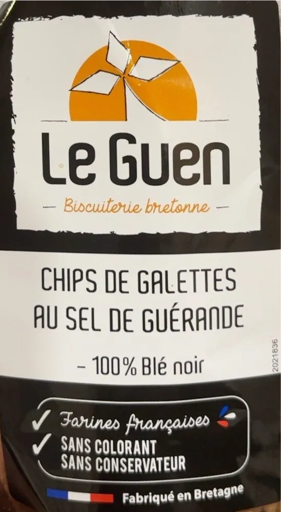 Chips de galettes au sel de Guérande