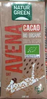Leche avena con cacao