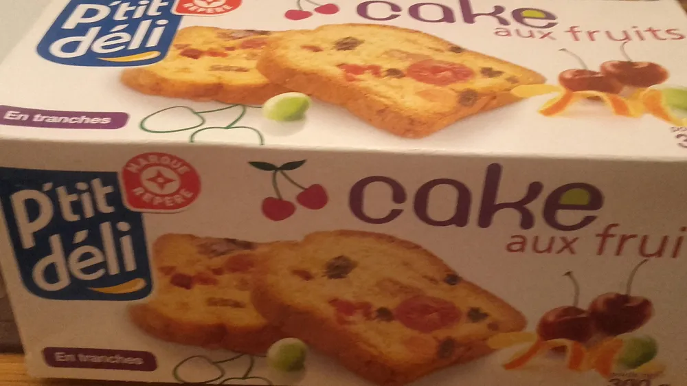 cake aux fruits