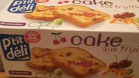 cake aux fruits