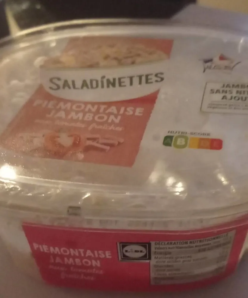 Piémontaise jambon
