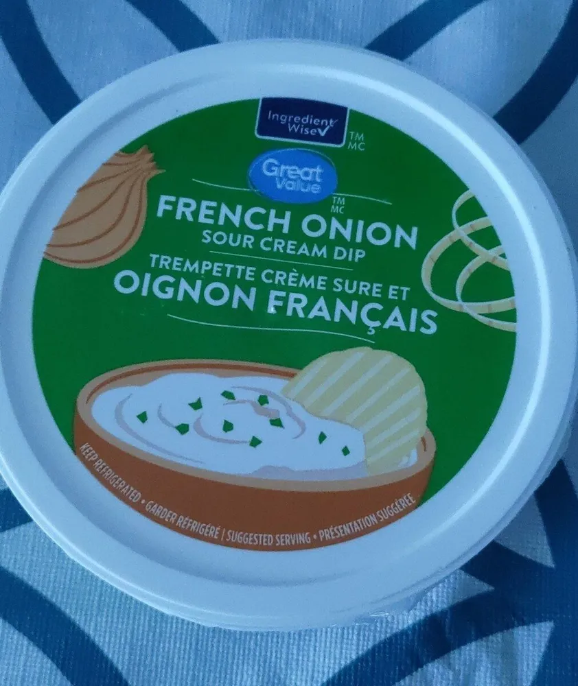 Trempette crėme sure et oignon français
