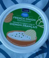 Trempette crėme sure et oignon français