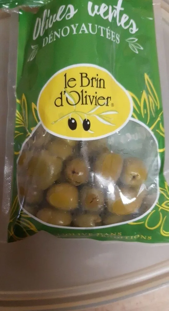 Olives vertes dénoyautées