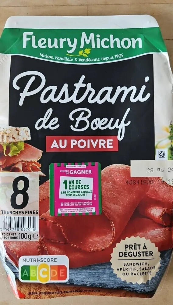 Pastrami de boeuf