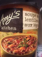 Soupe se lentilles aux légumes
