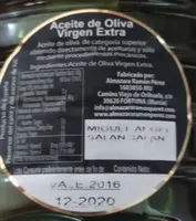 Aceite de oliva virgen extra
