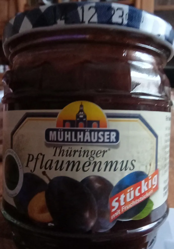 Thüringer Pflaumenmus stückig
