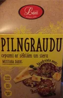 Pilngraudu cepumi ar sēklām un sieru