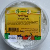 Tzatziki tartinade