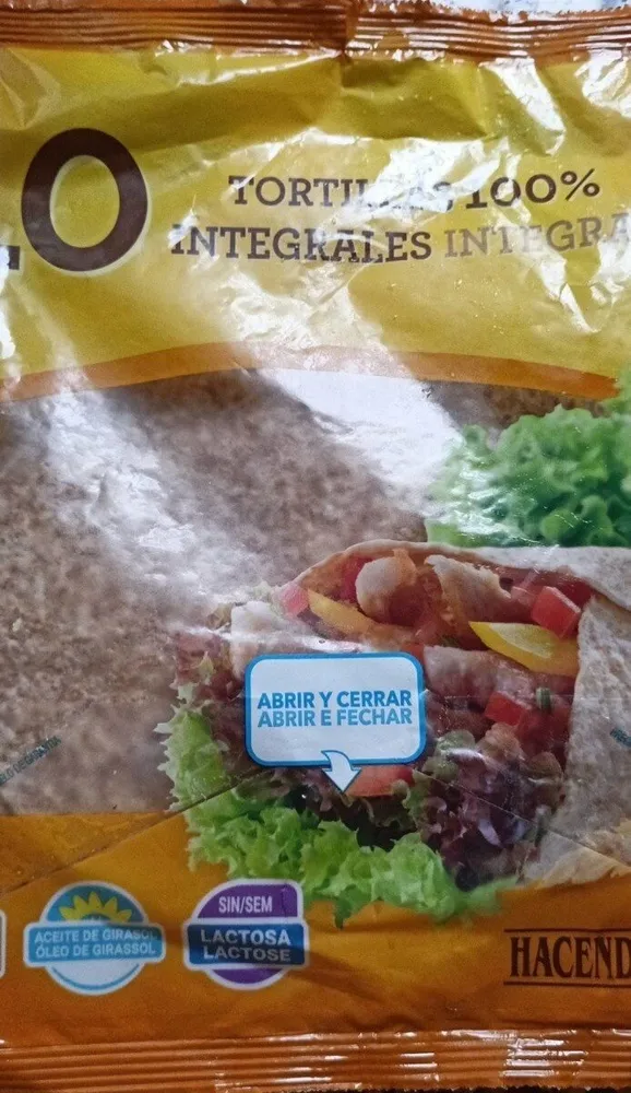 Tortillas integrales